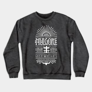 Totem Fields - ATLAS Staring Zone Tourism Travel Crewneck Sweatshirt